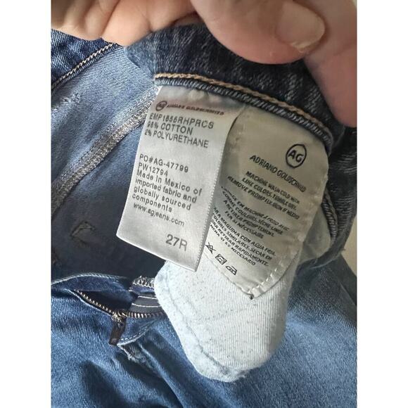 AG Adriano Goldschmied jeans size 27R - Picture 8 of 8